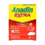 Anadin Extra 16 Caplets