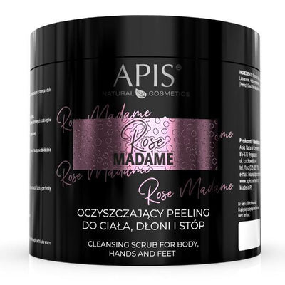 Superdrug APIS Rose Madame Cleansing Scrub for Body, Hands & Feet 700g - Kjøp online hos McGrocer