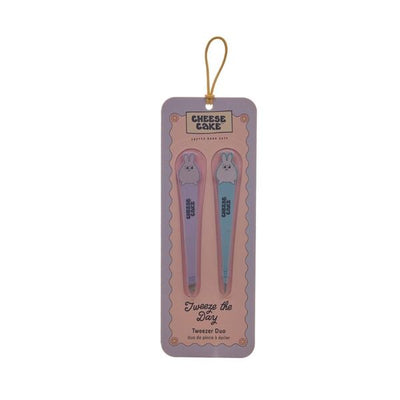 Superdrug Cheesecake 2Pk Tweezers - Bunny- Buy online at McGrocer