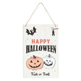 Something Different Halloween Spooky Pumpkin Hanging Sign
