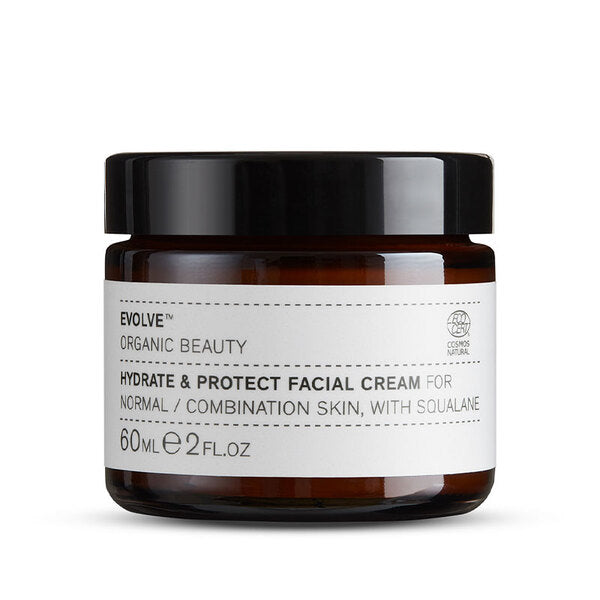كريم الوجه Evolve Organic Beauty Hydrate & Protect بسعة 60 مل
