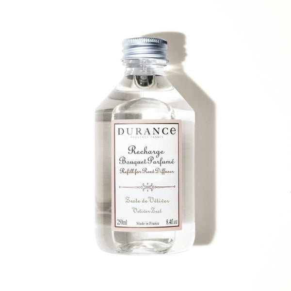 Durance Refill for Reed Diffuser Vetiver Zest 250ml