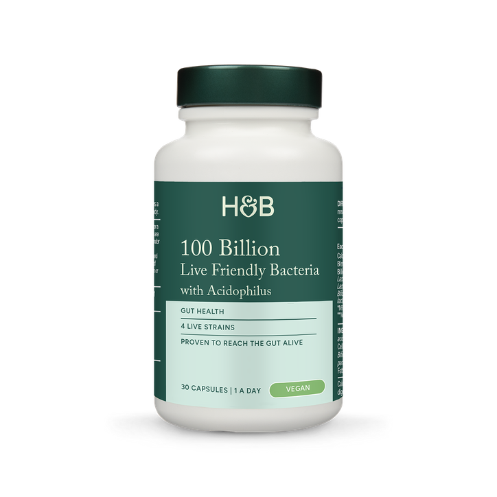 Holland Barrett Friendly Bacteria 100 Billion 30 Capsules