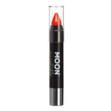Moon Glow - Intense Neon UV Body Crayons - Intense Red