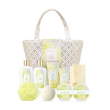 Livingandhome 10pcs Vanilla-Scented Spa Bath Gift Set