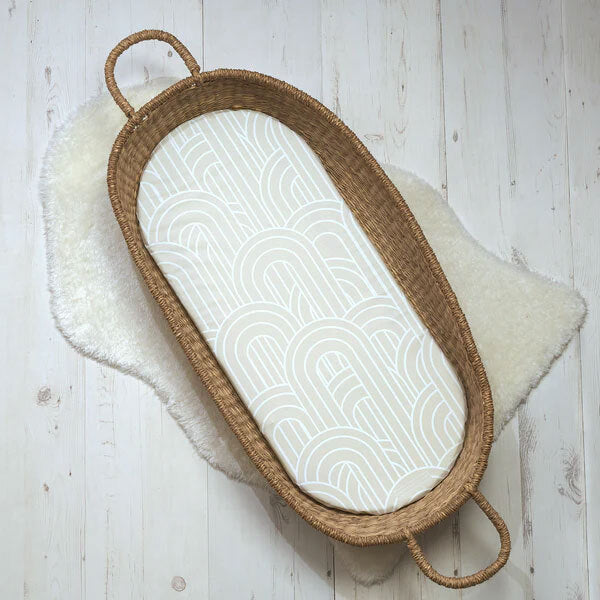 Die Tiny Bed Co. Korwickelauflage – Melbourne (Greige)