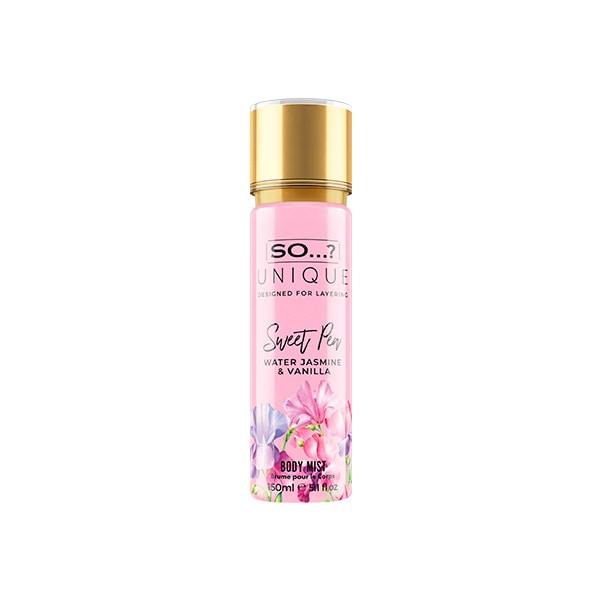 So& Unique Sweet Pea Body Mist 150Ml