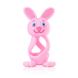 Brush Baby Bobbie Bunny Baby Teether Toy Rose Pink | Teething