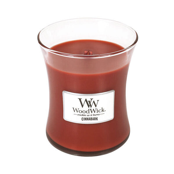 Woodwick Medium Hourglass Cinnabark Candle 10oz