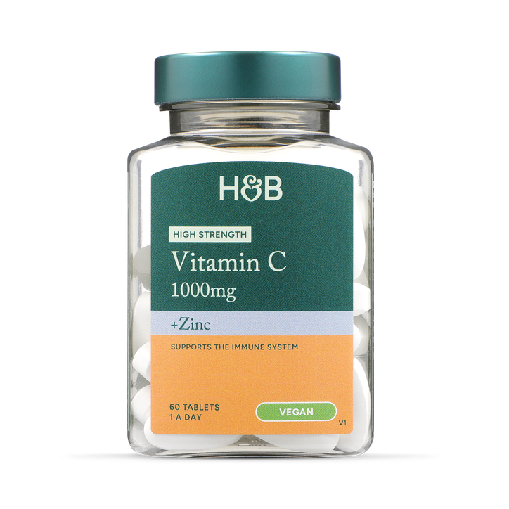 Holland Barrett Vitamin C Zinc 60 Tablets