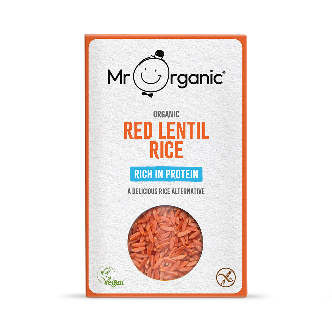 Mr Organic Red Lentil Protein Rice 250g