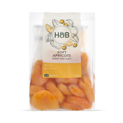 Holland Barrett Weiche Aprikosen 210g