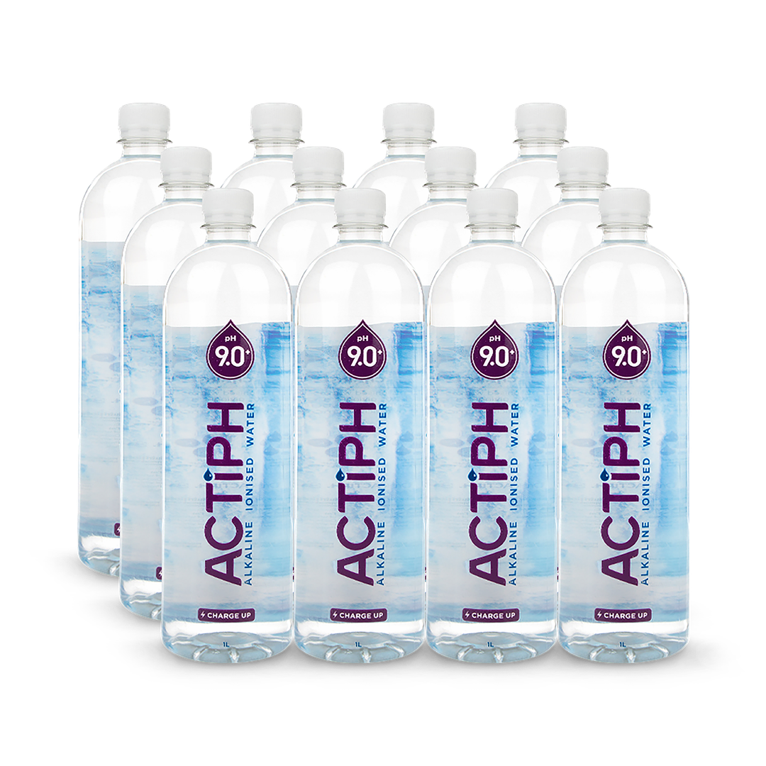 Alkaline Ionised Water with Added Minerals 12x 1L Bottles