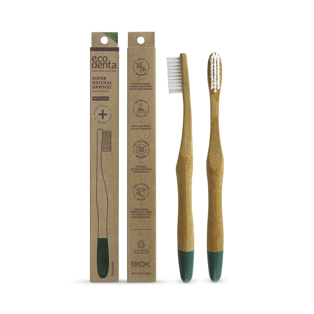 Ecodenta Bamboo Toothbrush - Medium