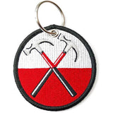 Pink Floyd The Wall Hammers Circle Double Sided Keyring