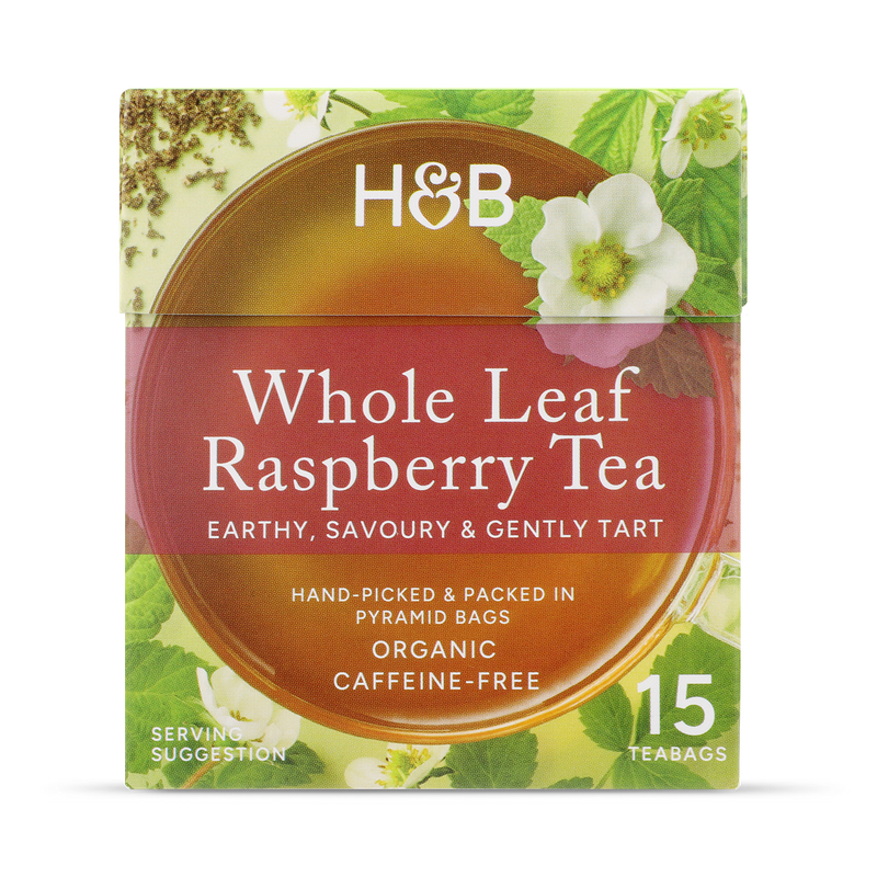 Holland Barrett Whole-Leaf Raspberry Tea 15 Tea Bags