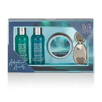Superdrug Skin Expert Grooming : Gel + Shampooing + Après-rasage + Porte-clés - Acheter en ligne sur McGrocer