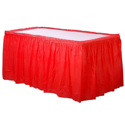 Superdrug Unique Party Rectangular Plastic Table Skirt- Buy online at McGrocer