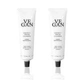 Vegan By Happy Skin Coconut Cream Cleanser x 2