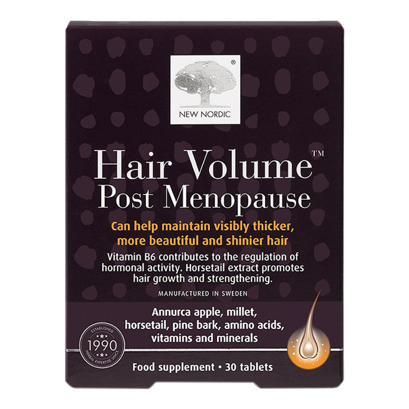 Hair Volume Post Menopause Support Tablets with Biotin and Zinc 30 Tablets
