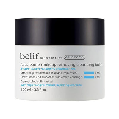 Superdrug Belif Aqua Bomb Sminkefjernende Rensebalm 100ml- Kjøp online hos McGrocer