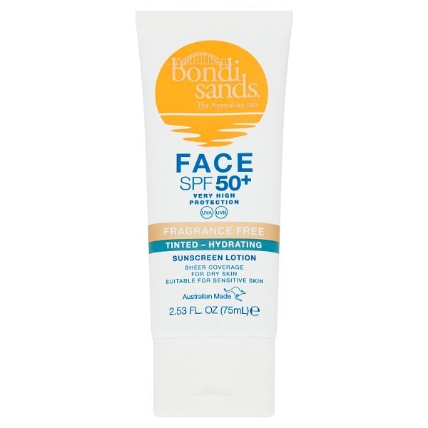 Bondi Sands Spf 50+ Ff Face Hydrating Tinted Lotion 75Ml