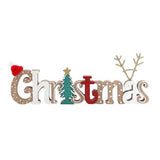 Buchstaben-Weihnachtsdekoration von Something Different