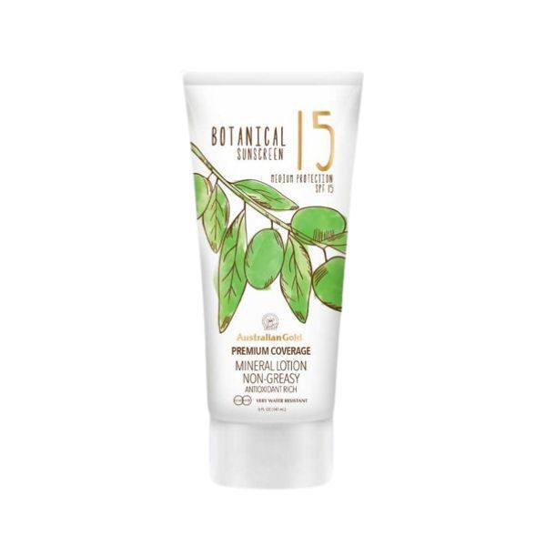 Australian Gold Botanical Sun Lotion SPF 15 Premium Coverage 147ml