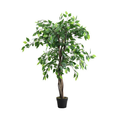 Superdrug Livingandhome Artificial Green Banyan Tree UV Resistant- Buy online at McGrocer