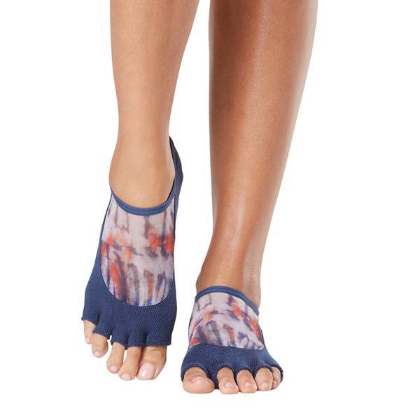 جوارب Toesox النسائية Luna Santa Fe نصف إصبع (S)