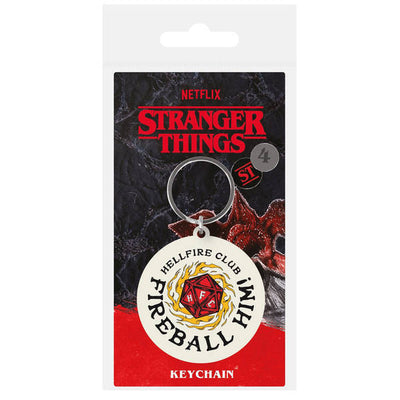 Stranger Things Fireball Ham PVC-nøkkelring