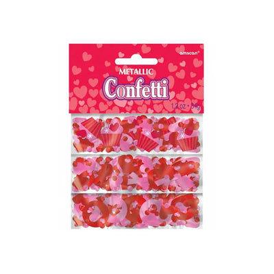 Amscan Triple Valentinsdag Konfetti