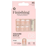 Superdrug Finishing Touches Fake Nails Extra Short Pink