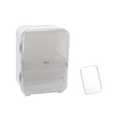 Livingandhome Makeup Organizer with Mirror - White