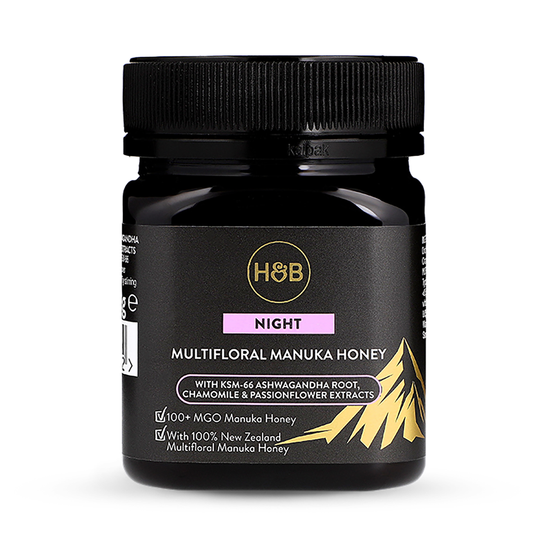 Holland Barrett Night Ritual Multifloral 100 MGO Manuka Honey 250g