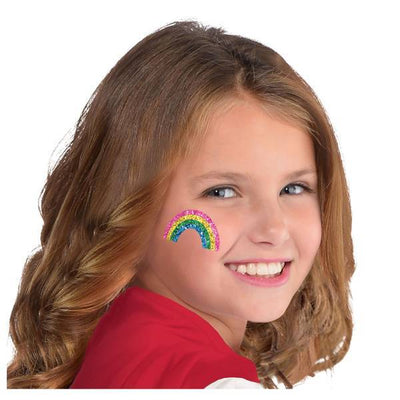 Superdrug Amscan Body Jewelry Rainbow Face Sticker- Buy online at McGrocer