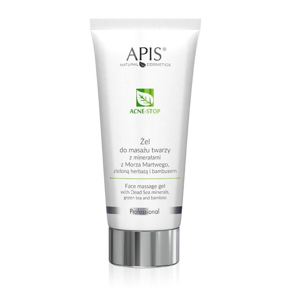 APIS Gel aux minéraux de la Mer Morte, thé vert et bambou 200ml