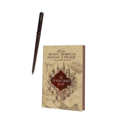Superdrug Harry Potter Wand A5 Notebook & Pen Set - Acheter en ligne chez McGrocer