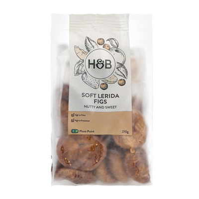 Holland & Barrett Holland Barrett Soft Lerida Figs 210g- Buy online at McGrocer