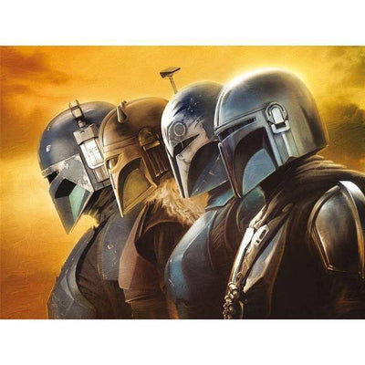 Superdrug Star Wars: The Mandalorian Creed Framed Canvas Print- Buy online at McGrocer