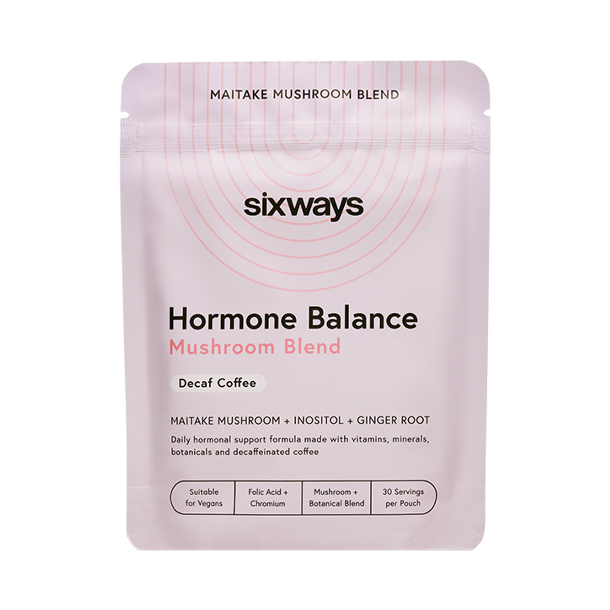 Hormone Balance Decaffeinated Coffee Mushroom Blend with Myo-Inositol and Maca 150g