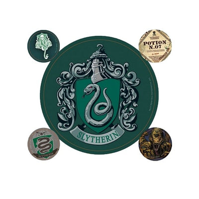 Superdrug Harry Potter Vinyl Slytherin Stickers (Pack of 5)- Kjøp online på McGrocer