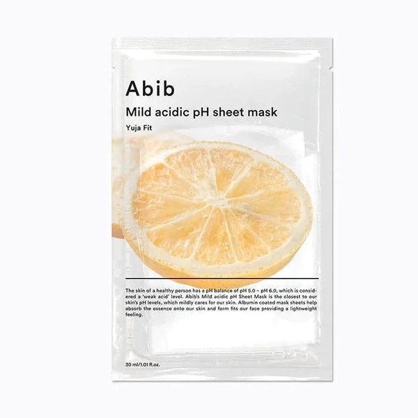 ABIB Mild Acidic pH Sheet Mask Yuja Fit