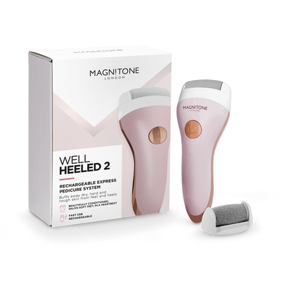 Système de pédicure express rechargeable Magnitone Well Heeled 2 - Rose