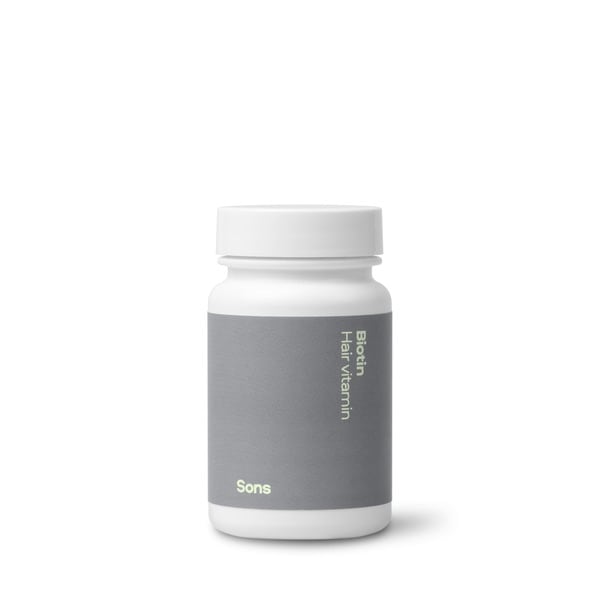 Sons Biotin Vitamin for Male Pattern Hair Loss