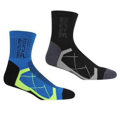 Superdrug Regatta Mens Active Outdoor Socks (Pack of 2)- Buy online at McGrocer