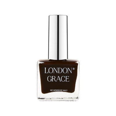 Superdrug London Grace Teddy Nail Polish Dark Brown 12ml- Buy online at McGrocer