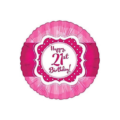 Creative Party بالون فويل لعيد الميلاد الـ 21