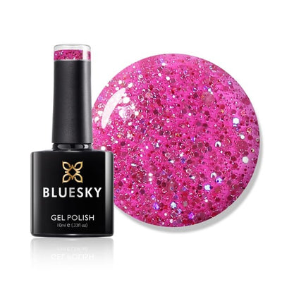 Superdrug Bluesky Gel Polish - Barbie Pink- Buy online at McGrocer