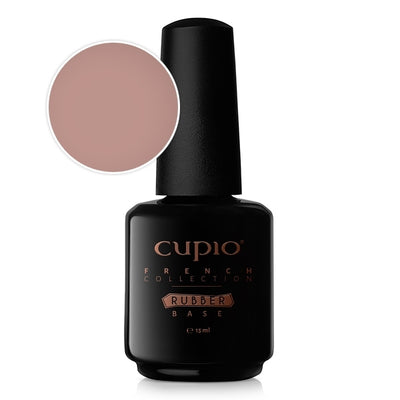 Superdrug Cupio Rubber Base French Collection - Nude Beige 15ml- Buy online at McGrocer